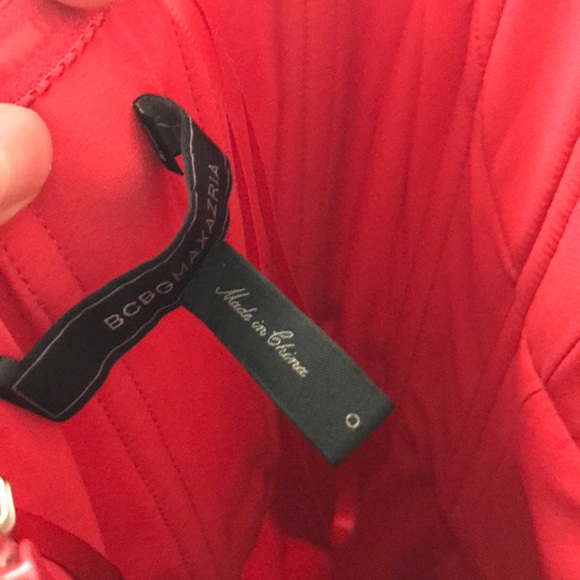 Red BCBG cocktail dress - Picture 6 of 6